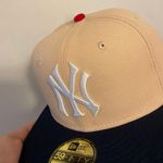 New Era Cap 95 north boutique New York Yankees mango mocha size 7 1/8 brand new  Photo 2