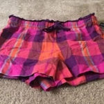 Faded Glory  Women's Woven Boxer Shorts Size L 12-14 MultiColor Photo 0