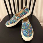 Keds x Rifle Paper Co floral canvas slip on sneakers 7.5 Photo 8