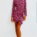 Veronica Beard Louella Silk Floral Ruched Mini Dress NWOT Size 6 Photo 1