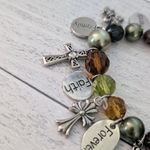Alexa's Angels Charm Bracelet Cross Faith Family Friends Photo 1