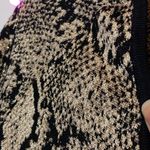 Chico's Sparkly Snakeskin Scarf Top (removable) 0/XS Photo 4