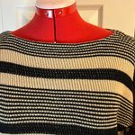 Ralph Lauren Lauren by Black & Tan Sweater L Photo 4