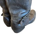 Henry Beguelin Brown Leather Boots Tall Shaft Buckle Luxury Size 36 EU 6 US Photo 5