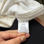 Atoir white cream the fleur one shoulder natural fiber bandeau bodysuit small Photo 8