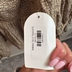 Free People  Women’s Brittnee Printed Crop Top Tropical Nut Sz Medium New Photo 6