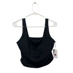 ANDIE Women's Black Sleeveless Square Neck Siren Tank Top Size M Casual Photo 1