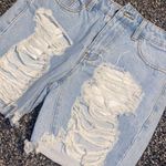 Nature Denim Denim High Waisted Jean Shorts Photo 0