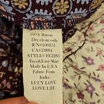 Lucy Love 💕💕 Free & Easy Mini Skirt ~ Multi- Color Floral Print Medium Photo 4