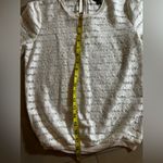 Ann Taylor Ann Taylo Cardigan Sweater MP Women's Black Cotton/ Poly Lace Long Sleeve‎ Zipp Photo 5