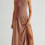 Free People  Beach Spell On You Smocked Drop Waist Maxi Dress Photo 0
