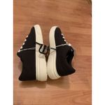 Mad love  Sia Black & White Canvas Sneakers Target Size 9 Athletic Photo 8