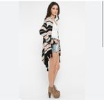BB Dakota Aztek Print Knit Tassel Cardigan Sweater Size Small Photo 5