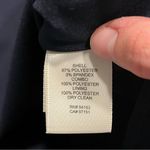 Eliza J . Navy Blue One Shoulder Illusion Ruffle Mermaid Gown Size 6 Photo 10