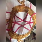 CELINE Authentic  Multicolor 18" Square cotton Scarf Photo 3