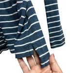 Ralph Lauren Lauren Women's Cotton Shirt Striped Long Sleeve Zip Shoulder 1X Photo 8