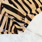 Nasty Gal zebra chiffon beach cover shorts size 6 Photo 8