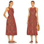 Ulla Johnson ππ Kerani Dress Poplin Cotton ~ Clementine Floral Print 12 NWT Photo 2