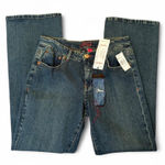 NWT Y2K JAG ‘Lucy’ Dark Wash Grunge Denim Jeans 12 Blue Photo 0