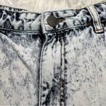 BDG  Lou Hi-Low Denim High Rise Acid Wash Shorts Photo 5