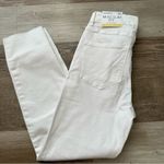 Stradivarius  women’s high waist white ankle mom jeans size 4 Photo 3