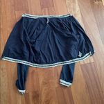 Free People  Crochet Trim Baseball Bomber Jacket Size M Photo 7