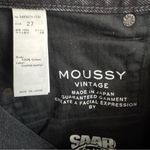 Moussy Northville High Waisted Straight Leg Jeans in Black Size 27 Photo 6