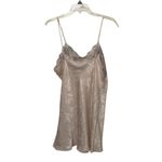 Wendy Ann Vintage 90s Floral Satin Nightie Chemise Womens Size Medium USA Pink Photo 4