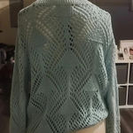 360 Cashmere  CABLE KNIT SWEATER SIZE M Photo 2