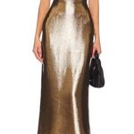 Lovers + Friends  - NWT Seraphina Gown in Gold Sz XS Photo 0