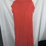 Lulla Collection by Bindya Wo Med/Lg Coral Maxi Lounge Dress Yellow Embroidery Orange Photo 8