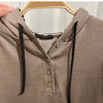 Staccato Women's Brown 3/4 Button-Up Hoodie
Sz L Photo 2