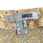 Amuse Society  Yellow Floral Mini Skirt Photo 5