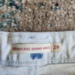 Levi's  721 tie dye high rise ankle skinny jeans size 29 Photo 5