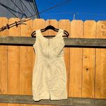 Vintage floral dress by cw dresses‎ size small Tan Photo 6