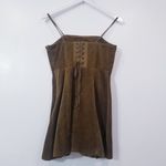 Urban Outfitters Corduroy Back Lace Up Mini Dress Photo 2