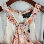 Laundry by Shelli Segal Womens Dress Size 2 Orange Halter Neck Midi Tiered Maxi Photo 9