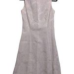 Jessica McClintock Gunne Sax Womens Formal Dress White Mesh Sleeveless USA 7 Photo 0