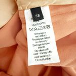 Joseph  | Luxury Satin Bomber Jacket Coral Peach Butterfly Appliqué | 38, Medium Photo 9