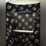 Brandy Melville Women’s Y2K Black Floral Sheer Sleeveless Blouse One Size Photo 3