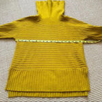 Anthropologie  MOTH Ribbed Turtleneck High-Lo Hem Sweater Slit Sides Pullover Photo 12