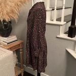 Madewell Balsam Tie-Neck Silk Dress in Starry Night Photo 7