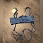 Revolve Tularosa Juliana‎ Swim Bikini Top in Deep Sea Sz S Photo 2