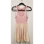 Urban Outfitters PINS AND NEEDLES Pink Lace Mini Dress  Photo 0