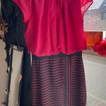 Speechless Red and black asymmetrical dress Photo 7