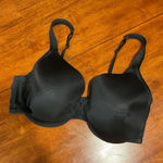 Cacique ‎ Black Full Coverage Underwire Bra Smooth Comfort Adjustable Straps 40DD Photo 0