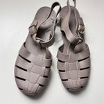 Old Navy Ankle Strap Buckle TAUPE Stylish Women's Sandals Photo 1