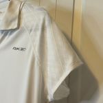 Reebok  Women's XXL White Athletic Golf Tennis Polo Shirt Zip Front‎ # Photo 4