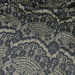 Alex Marie  Aly Sparkly black/Gold Lace Jacquard Bell Sleeve Dress sz 8 Photo 5