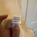 Meshki Cream Ribbed Maxi Dress Photo 4